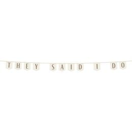Girlang i Tyg They Said I Do