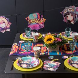 Lysbildefremvisning - Girlander Manga