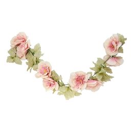 Guirlande med Roser Gammelrosa