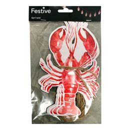 Guirlande Akvarelkrebs