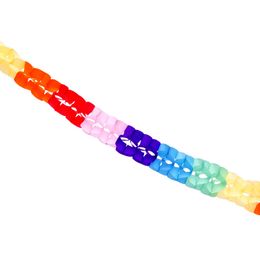 Guirlande Regnbuefarvet