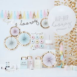 Diaesitys - Viirinauha Tupsut Pastelli/Kulta Metallinhohto