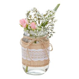 Glasskrukke med Bohemsk Bånd