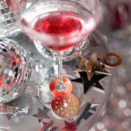 Bildspel - Glasmarkörer Happy New Year