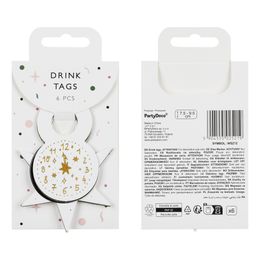 Bildspel - Glasmarkörer Happy New Year