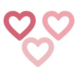 Glasmarkörer Hjärtan