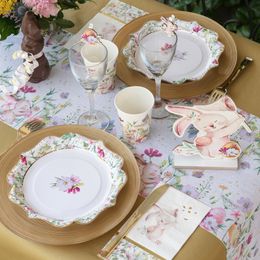 Lysbildefremvisning - Glasmarkører Kanin Påske