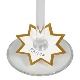 Bildspel - Glasmarkörer med Guldkant