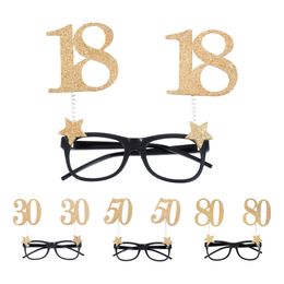 Glasögon med Siffra Guld