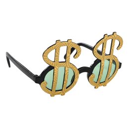 Glasögon Dollartecken