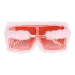 Lysbildefremvisning - Briller Fluffy Lyserød