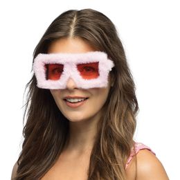 Lysbildefremvisning - Briller Fluffy Lyserød