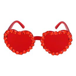 Diaesitys - Sydänlasit Punainen Timanteilla