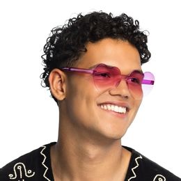 Bildspel - Glasögon Hjärtformade Rosa