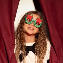 Lysbildefremvisning - Briller Julekrans