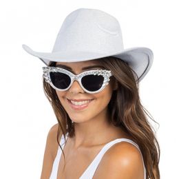 Bildspel - Glasögon med Stenar Silver