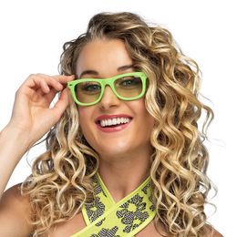 Bildspel - Glasögon Neongrön