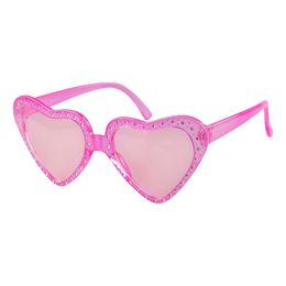 Glasögon Rosa Hjärtan med Strass