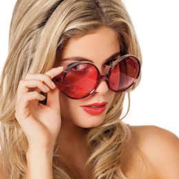 Bildspel - Glasögon Runda Stora Röda