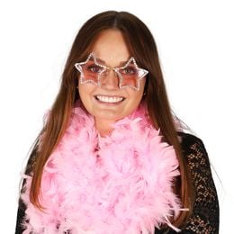 Lysbildefremvisning - Briller Stjerner Lyserød