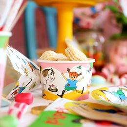 Bildspel - Glassbägare Pippi Långstrump