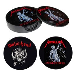 Glasunderlägg Heavy Metal
