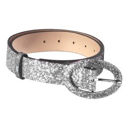 Glitterbälte Silver
