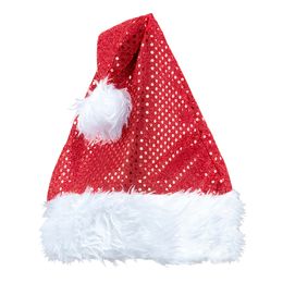 Glittrig Tomteluva Röd