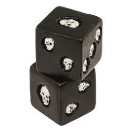 Lysbildefremvisning - Glow in the Dark Terninger med Hodeskaller