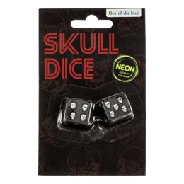 Lysbildefremvisning - Glow in the Dark Terninger med Hodeskaller