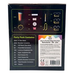 Bildspel - Glowsticks Mega Party Pack