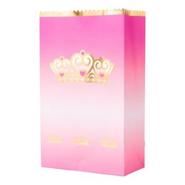 Godteriposer Prinsessekrone Rosa