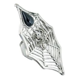 Diaesitys - Goottilainen Sormus Metallinen Hämähäkki