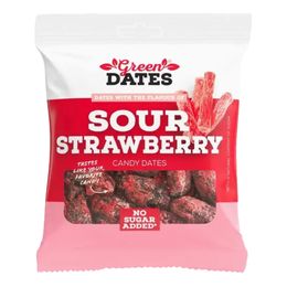Green Dates Dadlar Sour Strawberry