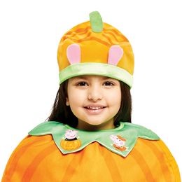 Bildspel - Greta Gris Halloweenpumpa Barn Maskeraddräkt