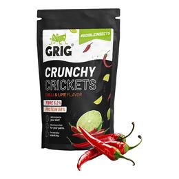 Grig Crunchy Crickets Chilli & Lime