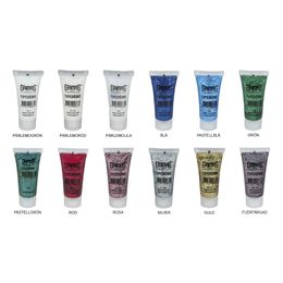 Lysbildefremvisning - Grimas Hudglitter