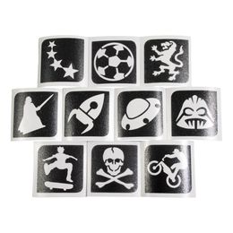 Bildspel - Grimas Sparkling Powder Tatueringsset Sport