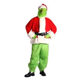 Lysbildefremvisning - Grinchen Deluxe Karnevalskostyme