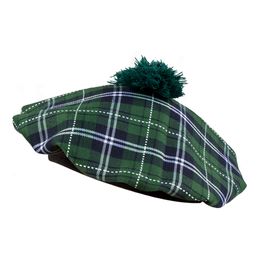 Grön Mrs Tartan Hatt