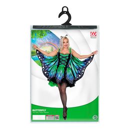 Lysbildefremvisning - Grøn/Blå Sommerfugl Kostume