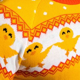 Bildspel - Gul Påsktröja