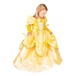 Lysbildefremvisning - Gul Prinsessekjole Børnekostume