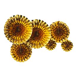 Guld Pappersfjädrar Hängande