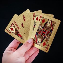 Bildspel - Guldfärgade Spelkort