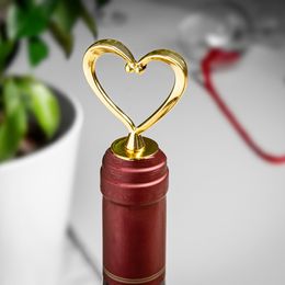 Bildspel - Guldfärgat Hjärta Vinstopp