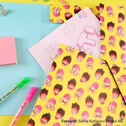 Bildspel - Gummibandsmapp Yumi & Tomu