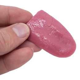 Lysbildefremvisning - Gummitunge Moroartikkel