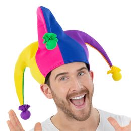 Bildspel - Gycklarhatt Regnbågsfärgad