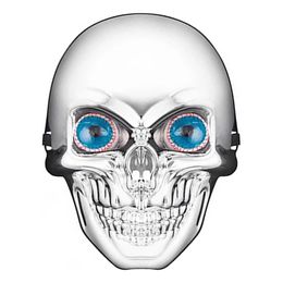 Lysbildefremvisning - Halloweenmaske med slik